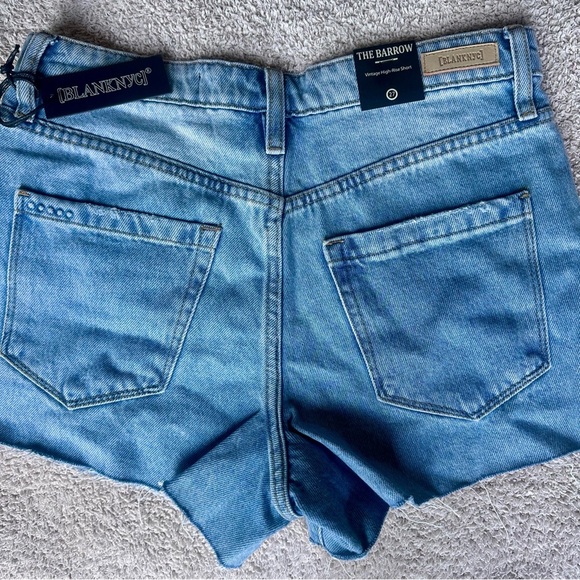 NWT - Blank NYC - Women's The Barrow - Vintage High-Rise Short - Size 27 - Picture 3 of 7
